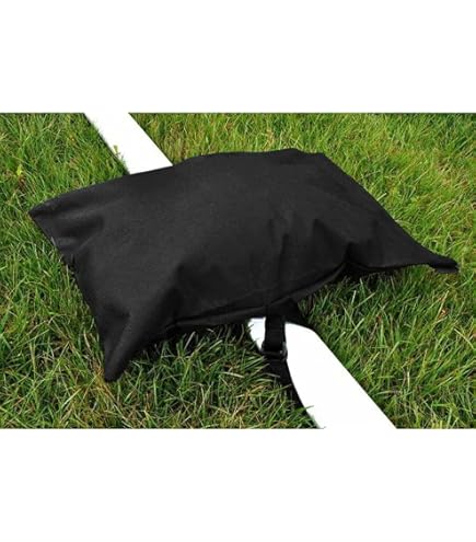 Sacchi Di Sabbia FORZA Da 13kg Per Porte Calcio E Gabbie Baseball | Tessuto Oxford 600D, Fissaggio A Strappo, Pacco Da 2, 10 O 50 - Foto 3