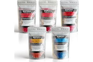 MUPKINS Aromatics Sizzlers Simmering Scented Granuals Inspired by Perfume & Aftershave (A) Fragrance (Pack of 5)