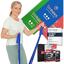 SENSEI Widerstandsband 55-75 Kg - Latex Gummiband Für Krafttraining & Klimmzüge Inkl. E-Book