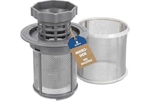 ‎B BLUPARTS B Bluparts Mikrosieb Feinsieb 3- teiliges Set Geschirrspüler Ersatz für 427903/00427903 Spülmaschine kompatibel mit Bosch, Siemens, Constructa, Neff, Gaggenau