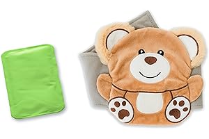 BEBON Baby Colic, Gas and Upset Stomach Relief – Belly Hugger – A Soothing Warmth Combined with Gentle Compression (Bear)