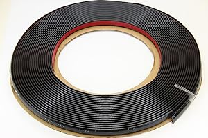 ‎RECAMBO phil trade Schwarze Zierleiste 12mm 15m selbstklebend universal Auto Kontur Leiste schwarz