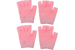 minkissy 2par Moisturizing Therapy Hand Gloves För Kvinnor Reusable Gel Spa-handskar För Intensiv Hudvård Och Fuktbehandling För Nattanvändning Och Skydd Torra Händer