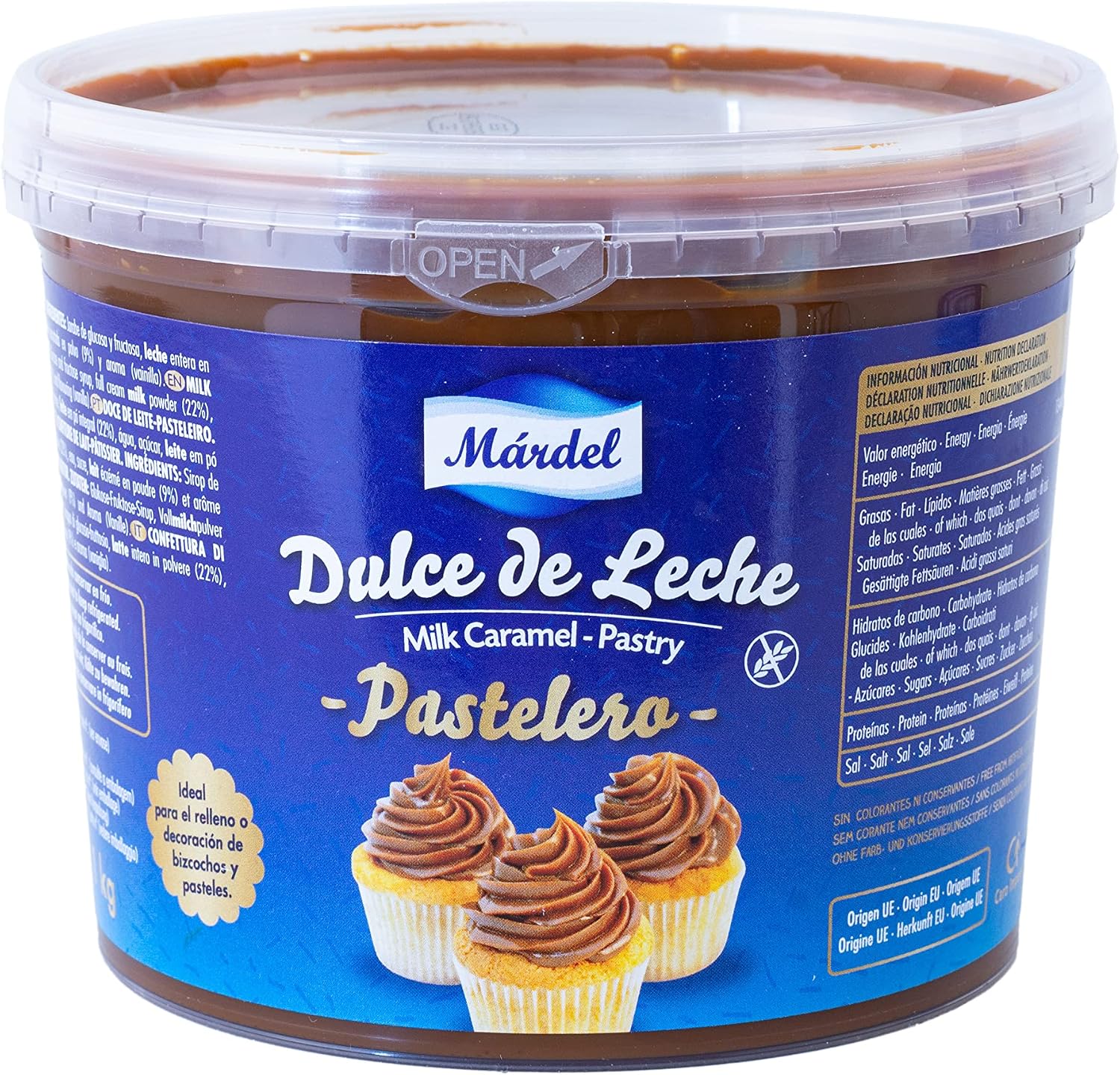 Mardel Dulce de Leche Pastelero - 1 Kg