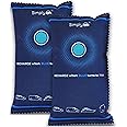 Simply Auto DEH004 2 Pack Reusable Car Dehumidifier - Quick Drying suitable for Microwaving, Strong Absorption up to 40% of Weight in moisture, Eco-Friendly Granules, Unlimited Cycles (350g)