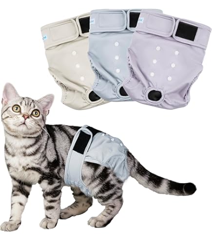 Male Dog Diapers Langsprit Reusable Cat Diapers For Female Male
