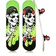 GRACIOUS MART Stylish Sticker,Graphics,4 weels,Large Complete skaetbord, Professional,skatebord for Beginner Kids,Girls,Boys,Teens,Adults,Suitable for All Age (Deathnote)