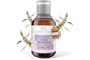 ‎PHOENIX DER LEBENSKRAFT Echtes-Herzgespann Tinktur (alkoholfrei) 150ml | Leonurus cardiaca Tropfen (1:4 Extrakt) | Top Premium Qualität aus Österreich | Veganes Nahrungsergänzungsmittel ohne Zusatzstoffe | Herzgespannkraut