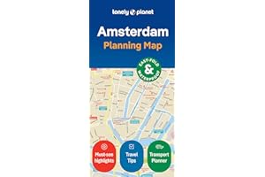Lonely Planet Amsterdam City Map