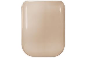 ESTOLI S.A. | TAPA WC COMPATIBLE | GALA 2000 | TONCA - CONCA IDEAL STANDARD | ASIENTO INODORO | FÁCIL INSTALACIÓN Y LIMPIEZA | MUY RESISTENTE | 44 x 34 x 4 cm (Beige - Visón)