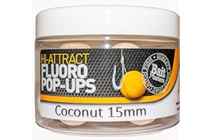 BAIT MASTERS Fluro Pop-Ups Tigernut 15mm 40g Fishing Bait