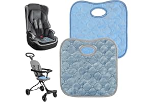 DONGFENGLION 2 Stück Kindersitzunterlage Auto, Weiche & Wasserdichte Kindersitzunterlage Für Töpfchentraining, Waschbare Sitzschutz Auto Für Kinderwagen Und Hochstuhl, Rutschfeste Kindersitz Schutzunterlage