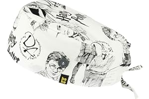 HappyHat - Gorro quirofano MAGO FAMOSO II Hombre talla: Estándar (hasta 59 cm) color: Negro