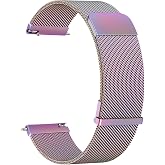 ZGCE Strap for Amazfit GTS 4 / GTS 4 Mini / 2 Mini/GTS 3 / GTS 2, 20 mm Metal Stainless Steel Replacement Wristbands for Amaz