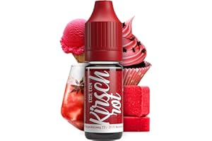 V2 FOODS Colorante alimentare Rosso Ciliegia 10ml Colorante ad alta concentrazione, Prodotto in Germania, senza zucchero, per colorare bevande, pasticceria, guarnizioni, slime e molto altro ancora