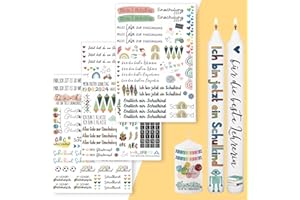 Qeioauek Professional Quality Candle Tattoo A4, Pack of 3 Candle Stickers, Candle Tattoo for Visual Guide, Waterslide Film Candles, Back to School Candle Tattoo