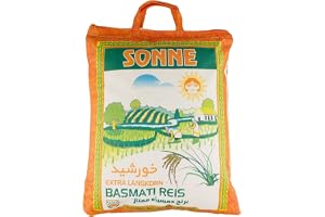Basmati ris sol Darbari Khorshid 5 kg extra långkornigt ris, basmatiris