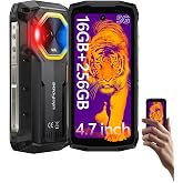 Ulefone Armor Mini 20T Pro, Rugged Mobile 5G 24GB RAM+256GB ROM, Thermal Camera, 4.7'' HD+, Android 14, 50MP+32MP, 6200mAh, D