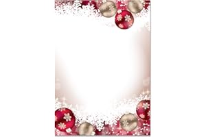 SIGEL DP041 Carta a tema natalizio / da lettere natale, Frozen, A4, 90 g, 100 fg