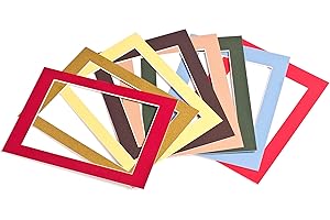Passepartout-Online Passepartout Säurefrei Premium Qualität 41 Farben mit Folie 1,4 mm viele Größen - 40x50 für Bildgröße: 30x40-302 - Cream