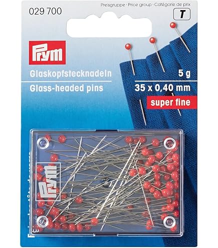 Bohin Spilli Diritti Extrafini – Taglia 20, Lunghezza 1 Pollice E 1/4, Confezione Da 200 Pezzi, Per Cucito E Quilting - 3