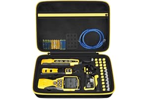 GWCASE Case Compatible with Klein Tools VDV501-851 VDV500-123 VDV226-110 VDV427-300. Storage Carrying Travel Holder for Cable Tester for Scout Pro 3/ Tracer Probe/Wire Stripper and Accessories (Box Only)