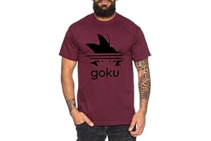WhyKiki Adi Goku Maglietta da Uomo Dragon Master Son Ball Vegeta Turtle Roshi Db