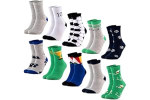 Occulto wzorzyste skarpetki chłopcy & dziewczęta 10 pak (model: Fantasia)