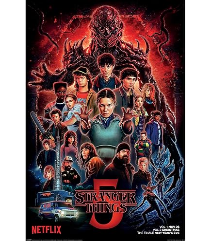 Stranger Things Poster - A Netflix Original Series (61cm x 91,5cm