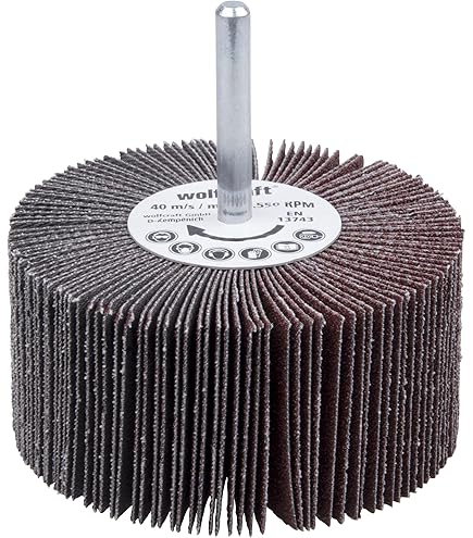 Ponceuse Bricolage Disque à Lamelles 125 Lot De 5 Ponceuses à Lamelles 30x15mm - Grain P60 - Pour Perceuse Et Travail Du Bois/Métal Lamelleuse Bois Meule Pour Touret 150