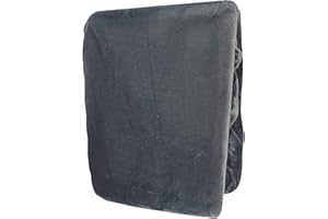 Leonado Vicenti Prześcieradło z gumką, szare, 120 x 200 – 130 x 200 cm, ciepłe, przytulne, premium kaszmir, dotykowe, pluszowe prześcieradło