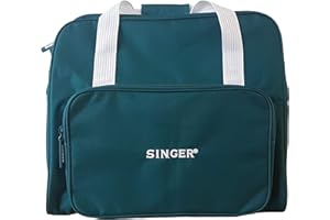 Singer 120050 Sac de Transport pour Machine à Coudre en Tissu Vert 44 x 23 x 35 cm