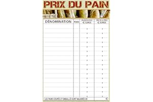 MALLARD FERRIÈRE Mallard Ferriere - Pancarte Prix Du Pain Euro Gm