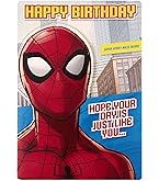 Biglietto Auguri Compleanno Per Fratello Con Spider-Man – UK Greetings – Con Lamina Argento E Busta - 2