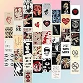 97 Decor Vintage Downtown Girl Room Decor - 40 Pcs Mini Y2k Posters For Room Aesthetic Pictures, Cute Y2k Room Decor 2000s Wa