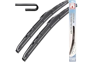 HYBRID przednie wycieraczki FLEX AERO kompatybilne z Nissan Qashqai, typ J11, rok produkcji 2013-2021, 650 mm, 400 mm, wysokiej jakości zestaw piór wycieraczek, RECAMBO