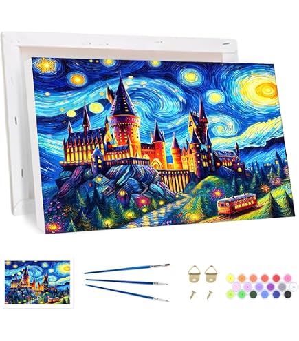 MOGTAA Noël Peinture Numero Enfant Adulte avec Cadre, Jésus Peinture par Numero Adulte avec Chevalet, DIY Numéro d'Art Kits, Loisirs Créatifs Adultes MOGTAA Noël Peinture Numero Enfant Adulte avec Cadre, Jésus Peinture par Numero Adulte avec Chevalet, DIY Numéro d'Art Kits, Loisirs Créatifs Adultes