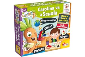 LISCIANIGIOCHI Lisciani Giochi Penna Parlante Carotina Va a Scuola Gioco Educativo Prescolari, Multicolore, 85583