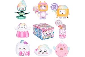 LankyBox Mystery Plush, Candy Collection, Collectible Blind Box Mini Plush, Officially Licensed LankyBox Merch, One Supplied Styles May Vary