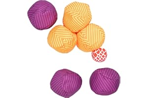 Ocean 5 Jeu de Boules extême - Set de Boules Souples, Street-Boccia, Cross Country Petanque avec Sac de Transport Toujours Jouer Partout et à l'extérieur