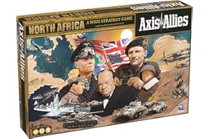 Renegade Game Studios Axis & Allies: North Africa - 2-4 Players - Ages 12+ 3 Hours Playing Time - New Setting for Axis & Allies! Over 250+ Plastic Miniatures!