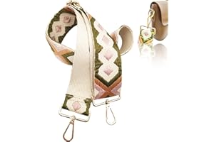 AYUEBO 5cm de Large Sangles Réglable 75-135cm À Main Bandoulière Crossbody Bag Chaînes Sac à Main pour Femmes Sacs Accessoires de Bricolage