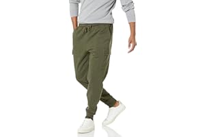 Amazon Essentials Mężczyźni Spodnie dresowe Cargo Fleece Jogger