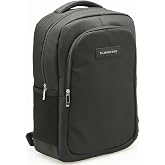 RAMSBURRY Unisex Siyah Su Ge&ccedil;irmez Kumaş Fonksiyonel Ve Şık Tasarımlı 15.6 İn&ccedil; Laptop Sırt &Ccedil;antası