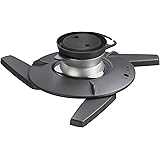 Vogel's EPC 6545, Projector Ceiling Mount, Tilt 20º and Swivel 360º, Max 10 Kg, Black/Silver