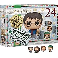 Funko Advent Calendar: Harry Potter - Severus Snape - Severus Piton- 24 Giorni di Sorprese - Mini Figura in Vinile da Collezi