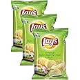 Lay's Big Bazaar Combo -Potato Chips American Style Cream and Onion, 52 Gram (Pack of 3) Promo Pack