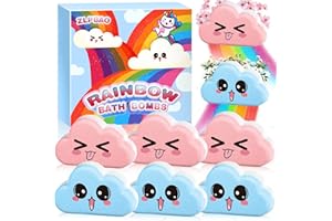 ZLPBAO 6-czesciowy zestaw kul do kapieli - Aromaterapia dla zmyslów - Kule do kapieli o róznych zapachach