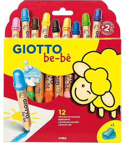 Giotto Scatola 12 tempere 7,5 ml