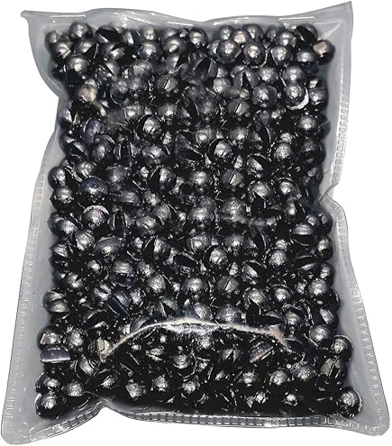 YFPICO Plomb De Pêche 0.23g-4.2g - Sac De 500 Pièces Têtes Plombées Pour Pêche à La Truite Et Canne, Résistants à La Corrosion